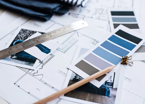 Outils pour décorer son entrée, nuancier