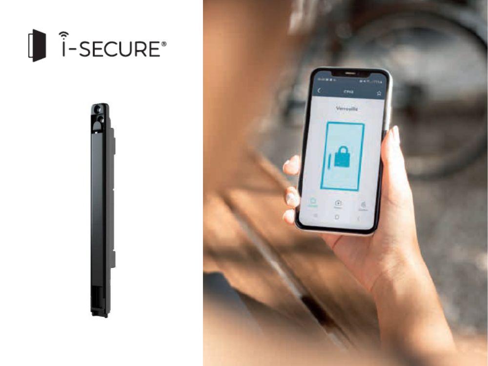 capteur de position autonome CPA I-SECURE porte d'entrée