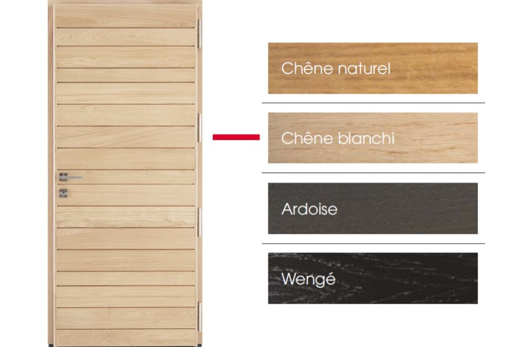 finitions intérieures portes d'entrée bois 100 absolu