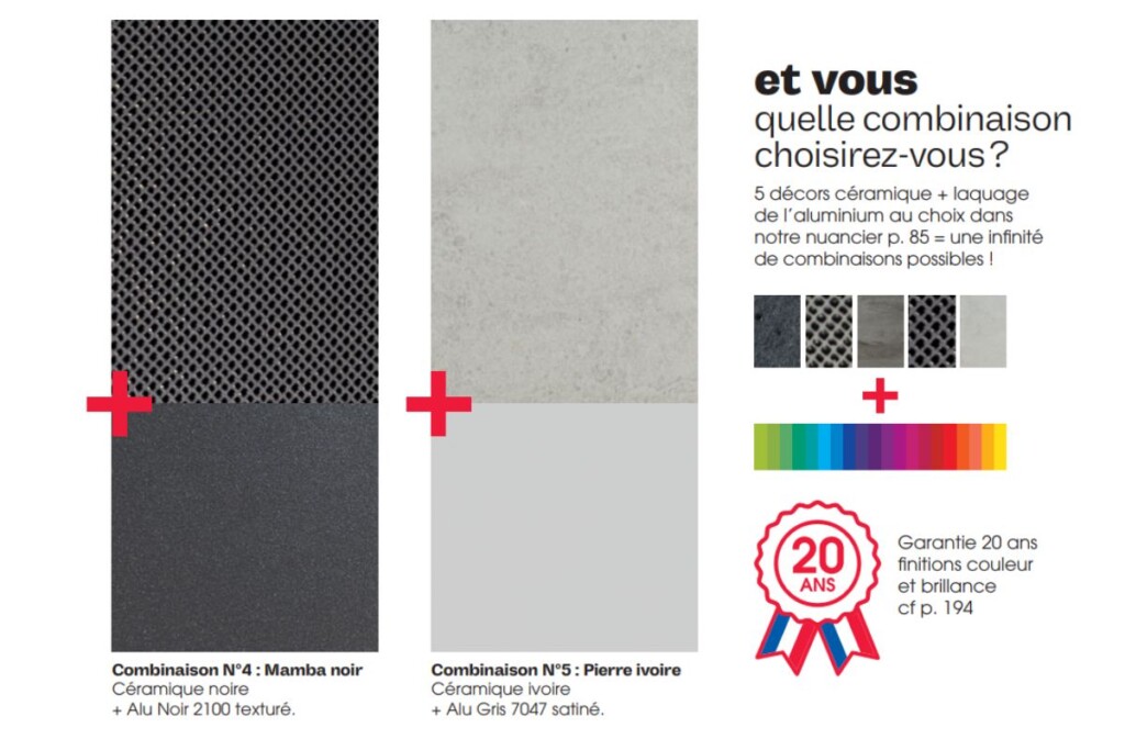 nuancier portes d'entrée alu 100 2