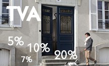 taux de tva porte entree - taux porte france 