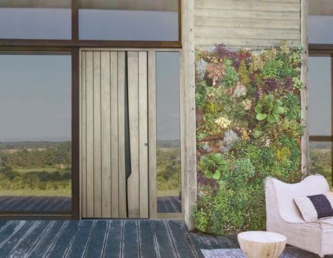 porte d'entrée isolante thermique modèle constance sur une maison contemporaine