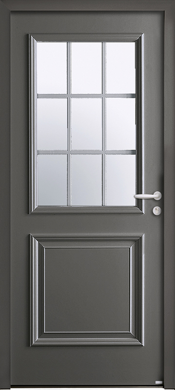 porte d entree style fermiere en aluminium - modèle Jakson