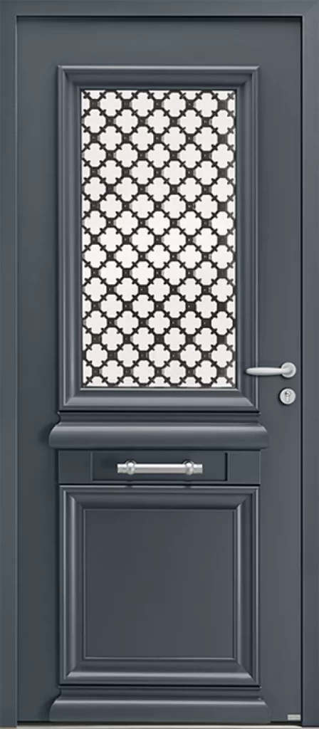 porte entree aluminium - modele athena