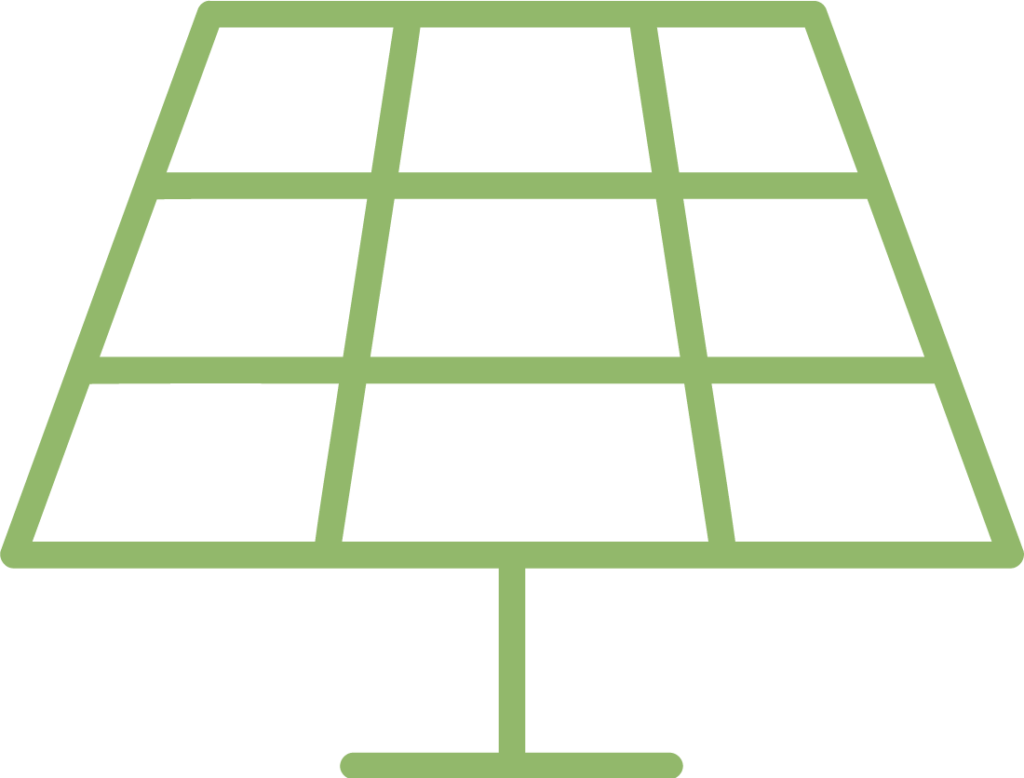 pictogramme panneaux solaires 
