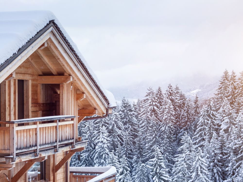 maison chalet en altitude