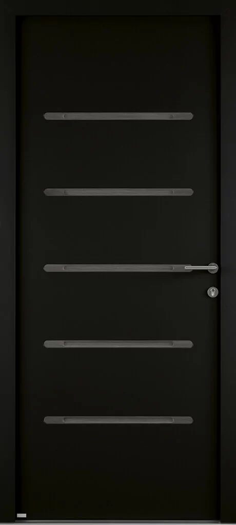 porte entree aluminium - modele aigle
